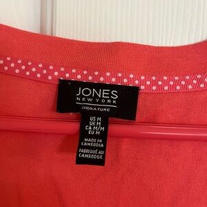 Jones New York Coral Top